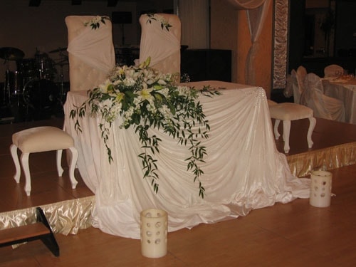 düğün gelin masası süsleme